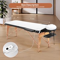 Couverture chauffante électrique en coton ultra épais pour table de massage/lit