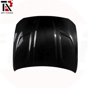 Pour <span class=keywords><strong>BMW</strong></span> Série 5 F10 CS-Style Capot en fibre de carbone sec, ultra léger, revêtement transparent brillant, Spec Racing, 2010-2016 - Product Image 1