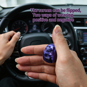 Smart Tasbih Zikr Ring, 18 20 22mm 3 in 1 Size Muslim <b>Digital</b> Azan Alarm <b>Clock</b> Itasbeeh Counter Smart Ring - Product Image 4