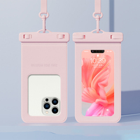 Pochette Étanche Universelle en PVC pour Téléphone Portable, Compatible Écran Tactile, pour Plage et Natation, Compatible iPhone 18 17