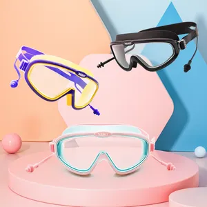 Aolikes kacamata renang anak, definisi tinggi tahan air kacamata renang nyaman anti-kabut