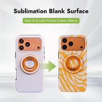 Support de téléphone rotatif Subbank en alliage métallique pour sublimation, support Magsat pour impression personnalisée DIY, vente en gros