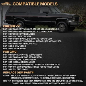 Nouveaux feux latéraux de garde-boue avant fumés pour Chevrolet C10 C20 Suburban K10 Blazer K5 GMC C1500 K1500 R2500 Jimmy - Product Image 3
