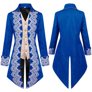 Chaqueta victoriana gótica Steampunk para hombre, abrigo Vintage Medieval, uniforme, <span class=keywords><strong>disfraz</strong></span> renacentista - Product Image 5