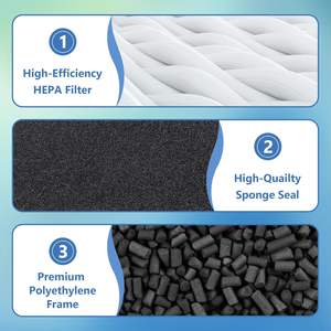 <span class=keywords><strong>I</strong></span>-<span class=keywords><strong>Robot</strong></span> Roomba E Series Filtres de remplacement à haute efficacité 6 Pack 1 Brosse de nettoyage Filtres à main améliorés <span class=keywords><strong>i1</strong></span> + + +/plus + E7 - Product Image 4