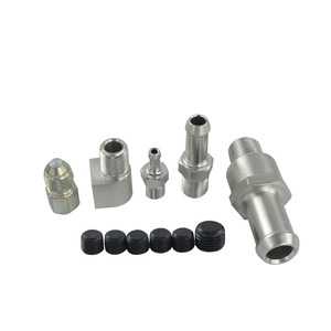 Colector de admisión para Honda Civic EX92-95, piezas de repuesto de aleación de aluminio negro y plateado con tornillos incluidos - Product Image 5