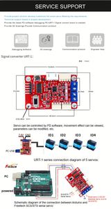 Servo Robótico Feetech de 25 kg con Codificación Magnética y Retroalimentación de Posición Continua, Kit de Aprendizaje Robótico DIY de 6 Grados de Libertad para Drones y Coches - Product Image 5