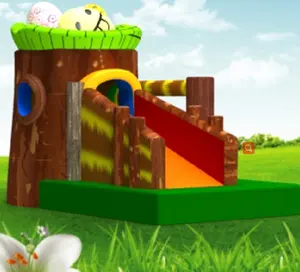 2024 قلعة نطاطة تجارية مرحة قلعة نطاطة تجارية منزل قابل للنفخ مجموعة منزلقة للأطفال نطاطة ممتعة