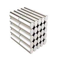 Aimants ronds en néodyme de haute performance de différentes tailles personnalisées, 52n, 10x5, 30x15, aimants cylindriques permanents