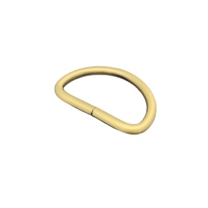 Boucles en métal en forme de D en gros <span class=keywords><strong>pour</strong></span> sacs à main, connecteurs de sangles de portefeuilles et colliers <span class=keywords><strong>pour</strong></span> chiens - Product Image 3