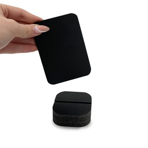 Cartes de table noires Forex 7 x 10 cm, double face, pour craie ou marqueur, pour bars et restaurants - Product Image 3