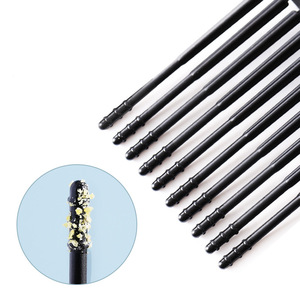 Ear Clean Stick Black 20 Pcs Self Adhesive Disposable Ear <b>Wax</b> <b>Removal</b> Tool For Travel And Home Use - Product Image 4