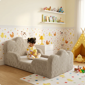 2027 Montessori Low Insulated Foam kid Toddler Floor Bed New Design Eco-Friendly Comfortable Soft Foldable Bed Frame for Bedroom