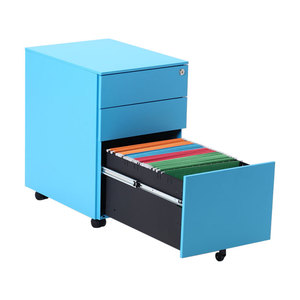 Nuevo Diseño Moderno de Pedestal Móvil de Acero con 3 Cajones, Duradero, de Gran Capacidad y Alta Calidad para Oficina en Casa, Taller o Cocina - Product Image 2