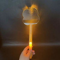 Vente en gros de bâtons lumineux LED, bâtons lumineux en acrylique Huntrix, Saja Boys, Las Guerreras, K-Pop Dorada, bâtons personnalisés