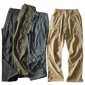 Pantaloni tattici da trekking Long estate Casual <span class=keywords><strong>lunghi</strong></span> estivi impermeabili in pile impermeabile e piatto da esterno - Product Image 1