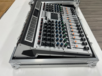 Console de mixage audio professionnelle 12 canaux avec 99 effets DSP, contrôleur DJ, cartes son, mixeurs audio, prise en charge BT/USB/MP3