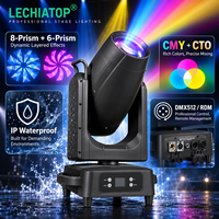 Projecteur LED mobile 600W BSW CMY CTO 0-50 °   Zoom RDM Dual Prism Custom Gobo pour la location d'éclairages de scène professionnels