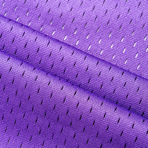 폴리에스터 100% 내마모성 방지 알약 일반 염색 긴 눈 구멍 메쉬 패브릭 농구 축구 스포츠 유니폼 두꺼운 250g - Product Image 2