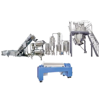 Industriële hoog-efficiënte fruitverwerkingsmachines met 3kW vermogen en een verwerkingscapaciteit van 500 kg.