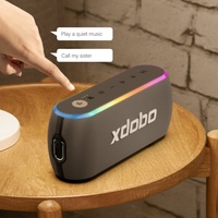 XDOBO X8III 60W Enceinte sans fil portable IPX7 Étanche Lumière RVB Enceinte étanche pour l'extérieur Idéale pour le camping Plage Ordinateur