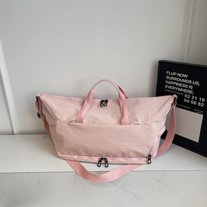 Sac de voyage pliable ultra-léger de style européen avec logo personnalisable, sac de sport avec poche à chaussures - Product Image 2