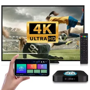 TV Box Revendeur Panneau IPTV avec USA Canada Arabe Essai gratuit Pays-Bas Canada USA Europe Offre Spéciale pour le marché mondial Smart box