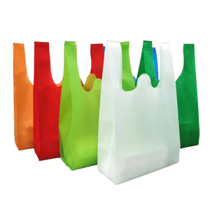 ถุงผ้า PP แบบไม่ทอ รีไซเคิลได้ พิมพ์ลายตามสั่ง สำหรับใส่ของช้อปปิ้ง - ดีไซน์แฟชั่นแบบเสื้อยืด PP ไม่ทอ - Product Image 6