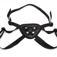 Harnais en cuir réglable de designer Noneoem avec plug intégré, 600g, portable, facile à nettoyer, équipement d'intimité portable, pour hommes, dildos, sexe anal