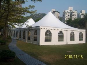 5x5m ignifugo yurte in PVC isolato Pagoda impermeabile tenda evento tenda tenda in alluminio capriata per la vendita Australia yurta - Product Image 3