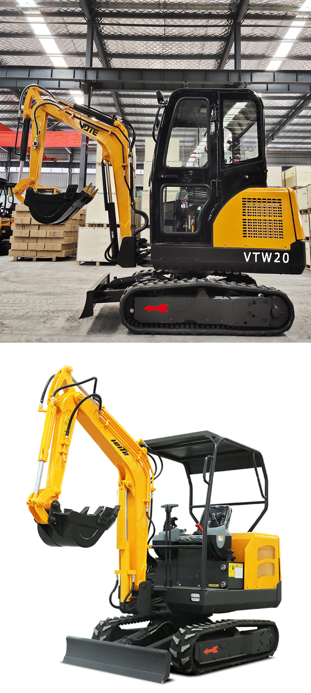 China EPA EURO 5 Excavators 1 Ton 2 Ton 3 Ton Mini Excavator Hydraulic MINI Digger Free Shipping