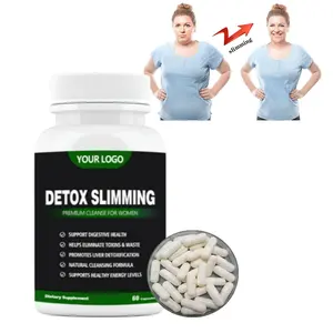 OEM Supplement Liver detox Cleanse Capsule strong Vegan Detox Slimming Capsules