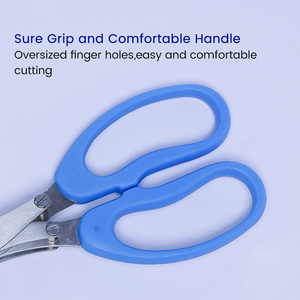 Tijeras de gusano de triple hoja de acero inoxidable, tijeras de corte de línea trenzada de pesca - Product Image 6