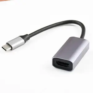 Cheap USB 3.1 (USB-C) Type C to HDMI Compatible Adapter Male to Female Converter Compatible with PC Computer TV Display Phone