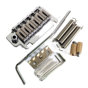 Pont de guitare acoustique sans tête avec broches de verrouillage argentées, personnalisable avec logo OEM, vente en gros - Product Image 6