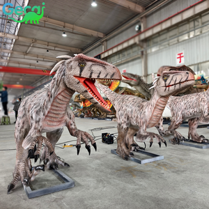 Estatua de Dinosaurio Animatrónico Gigante Mecanizado para Parque de Dinosaurios, con Movimiento, Tamaño Real, Modelo para Jardín o Área de Juegos - Product Image 3