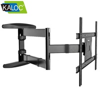Support mural articulé pour téléviseur KALOC avec bras pivotant, compatible avec les écrans LCD LED de 40 à 70 pouces, support de moniteur réglable KLC-750-E