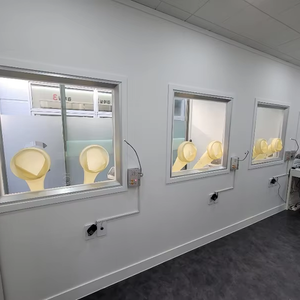 Interphone KNDJ-1 d'approvisionnement d'usine système d'interphone de fenêtre à 2 voies pour banque - Product Image 3