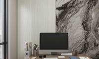 Série UDK 2026 à succès – Autocollant mural en mousse PET au design bois pur, largeur 120 cm, pour la décoration intérieure