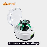 Mini-centrifugeuse de laboratoire PY-XZ-6000 6000 tr/min 2800xg, microcentrifugeuse de paillasse avec rotor composé pour 4 tubes de 2,0 ml