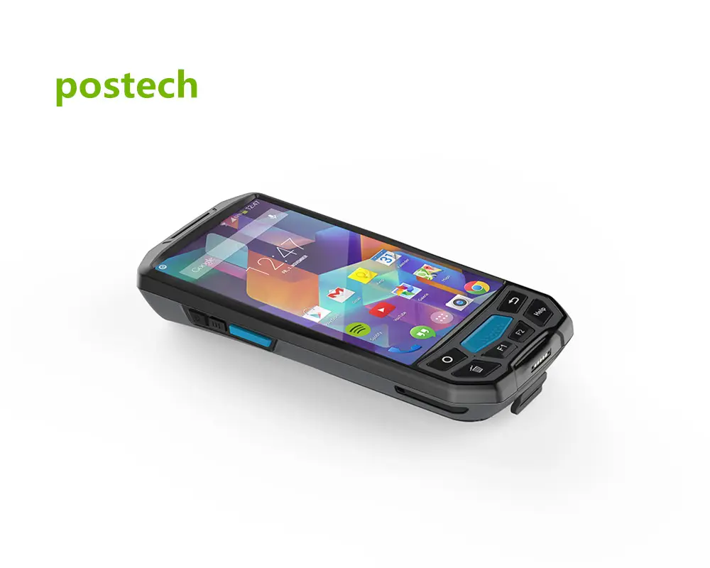 PDA مع طابعة 5.0 بوصة متعددة نقطة شاشة تعمل باللمس المحمولة GPS ماسح باركود لأنظمة android