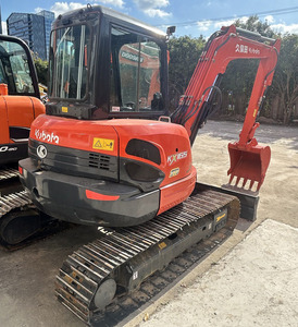 Competitivo 6 toneladas usadas Kubota Kx165 Mini maquinaria de construcción Kubota Kx165 excavadora de orugas usada en Stock - Product Image 3