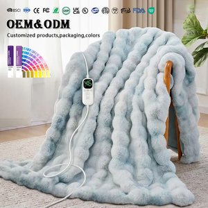 <span class=keywords><strong>Couverture</strong></span> <span class=keywords><strong>chauffante</strong></span> pour <span class=keywords><strong>lit</strong></span> Queen Size, imprimée, doublée, 12 niveaux de chaleur, 220V, lavable en machine, <span class=keywords><strong>couverture</strong></span> électrique en gros - Product Image 1