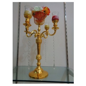 Candélabres en métal bon marché pour mariage - Product Image 1