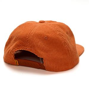 Gorras de Pana con Cierre a Presión, Gorras Personalizadas de 5 Paneles con Parche de Logotipo Tejido, Gorras Desestructuradas - Product Image 3