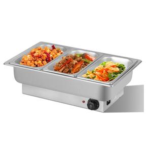 Estufa de buffet eléctrica más vendida de acero inoxidable, calentador de alimentos <span class=keywords><strong>Buffy</strong></span>, calefacción eléctrica y utensilios de cocina para mantener el calor - Product Image 1
