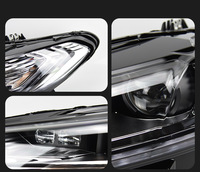 Phare avant pour Mondeo Fusion 2013-2016 avec DRL, clignotant, feux de route, lentille de projecteur Angel Eye, 12V 6000 Lumens
