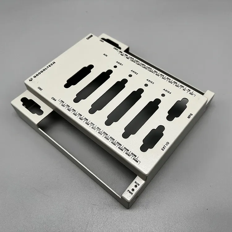 Custom Stamp Bent Aluminum Sheet Metal Back Cover Panel Chassis Case Box Parts