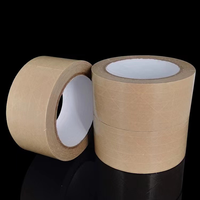 Ruban adhésif en papier kraft personnalisé avec logo, ruban d'étanchéité pour cartons, ruban d'emballage imprimé pour boîtes d'expédition, fournitures d'emballage de marque