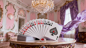 <span class=keywords><strong>Carte</strong></span> personnalisée Style Rococo européen luxueux romantique atmosphère <span class=keywords><strong>de</strong></span> rêve cartes à jouer papier durable pour <span class=keywords><strong>jeu</strong></span> <span class=keywords><strong>de</strong></span> cartes - Product Image 3